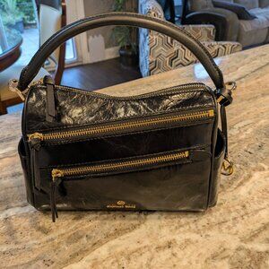 Michael Kors black leather Lorimer model
